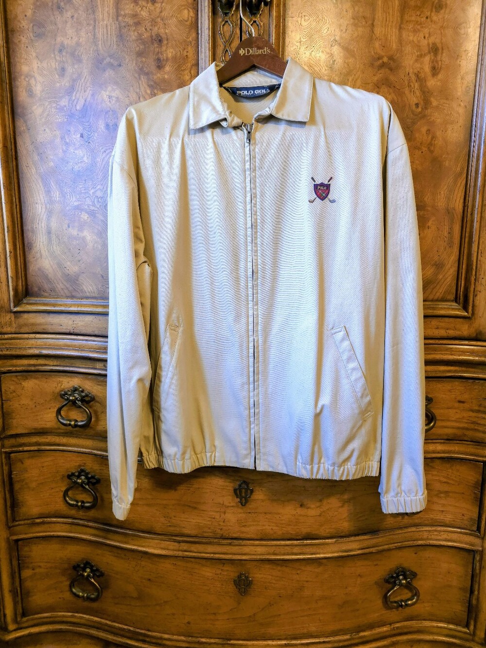 POLO GOLF tan jacket